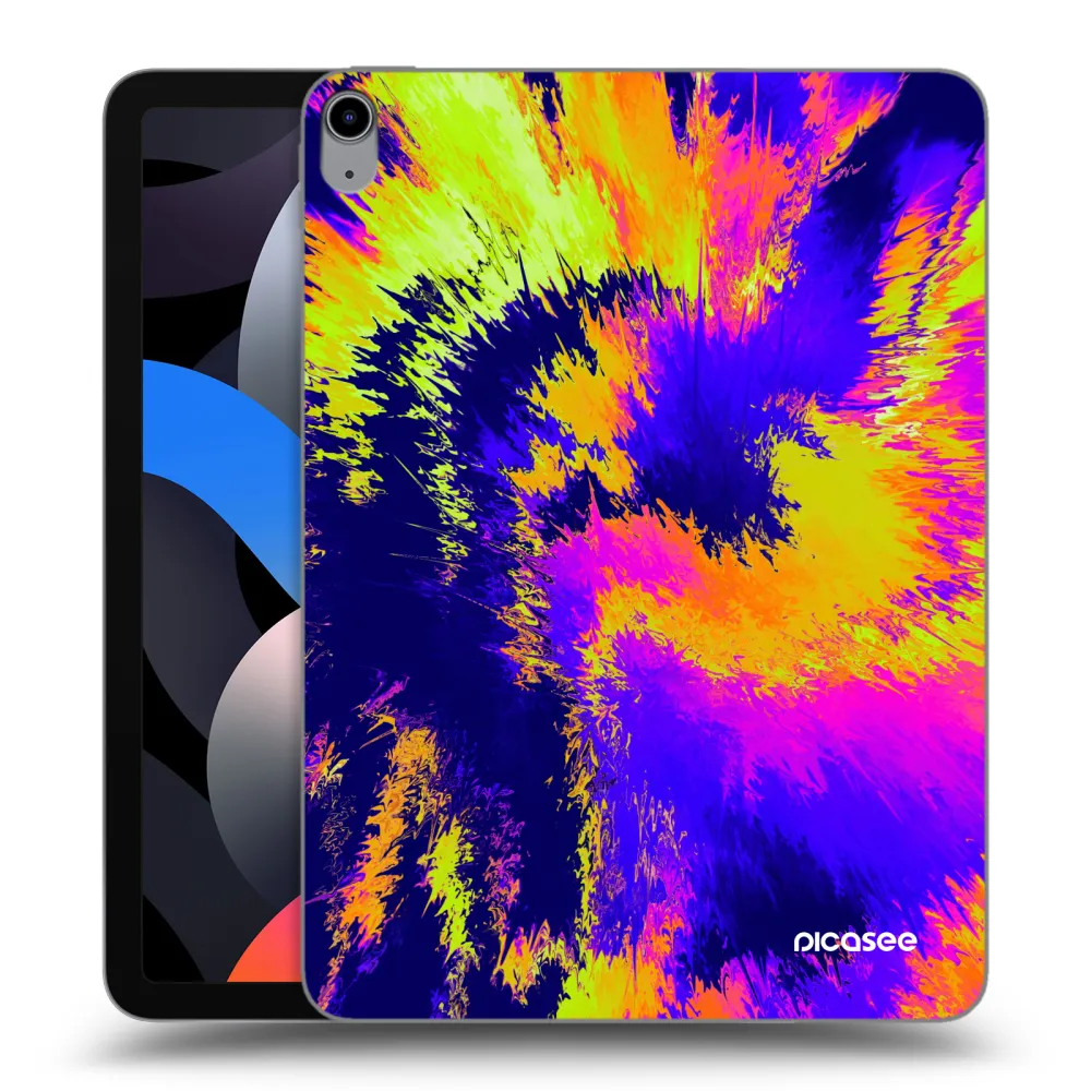 Picasee átlátszó szilikon tok az alábbi táblagépre Apple iPad Air 4 10.9" 2020 - Burn