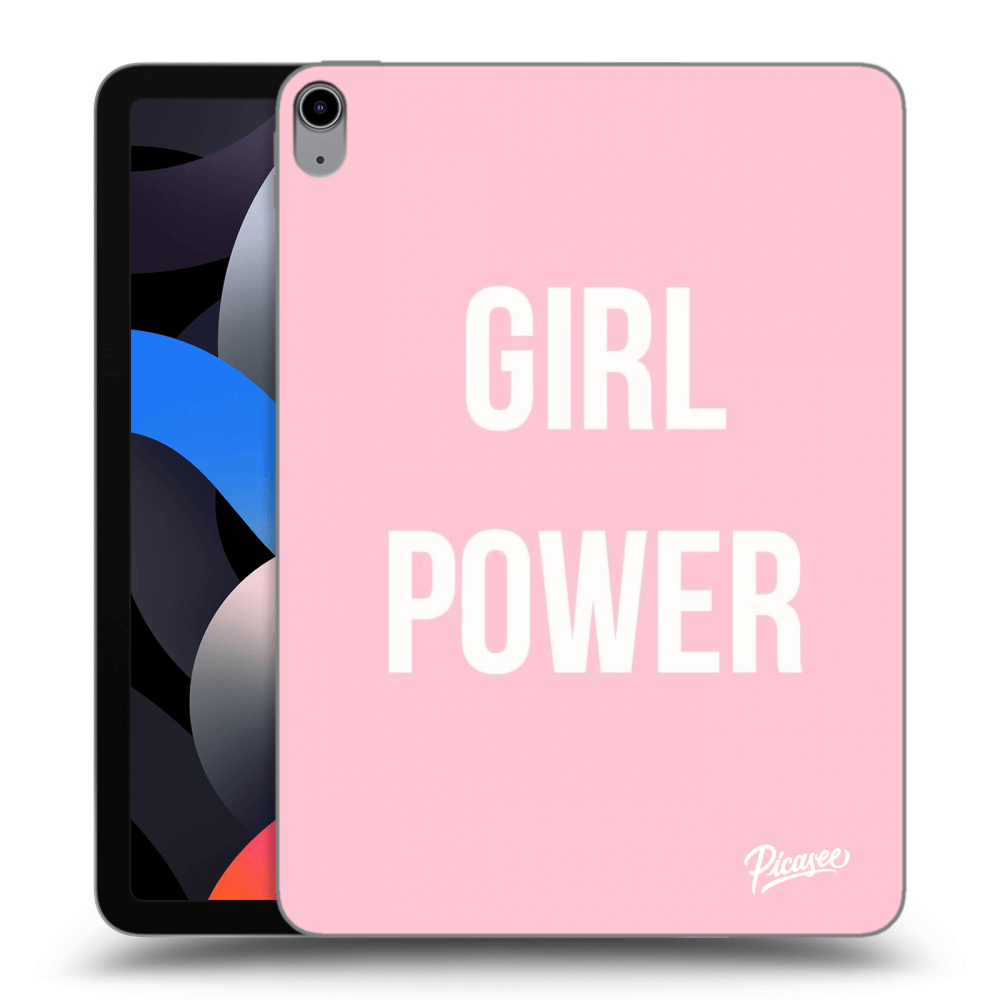 Picasee átlátszó szilikon tok az alábbi táblagépre Apple iPad Air 4 10.9" 2020 - Girl power