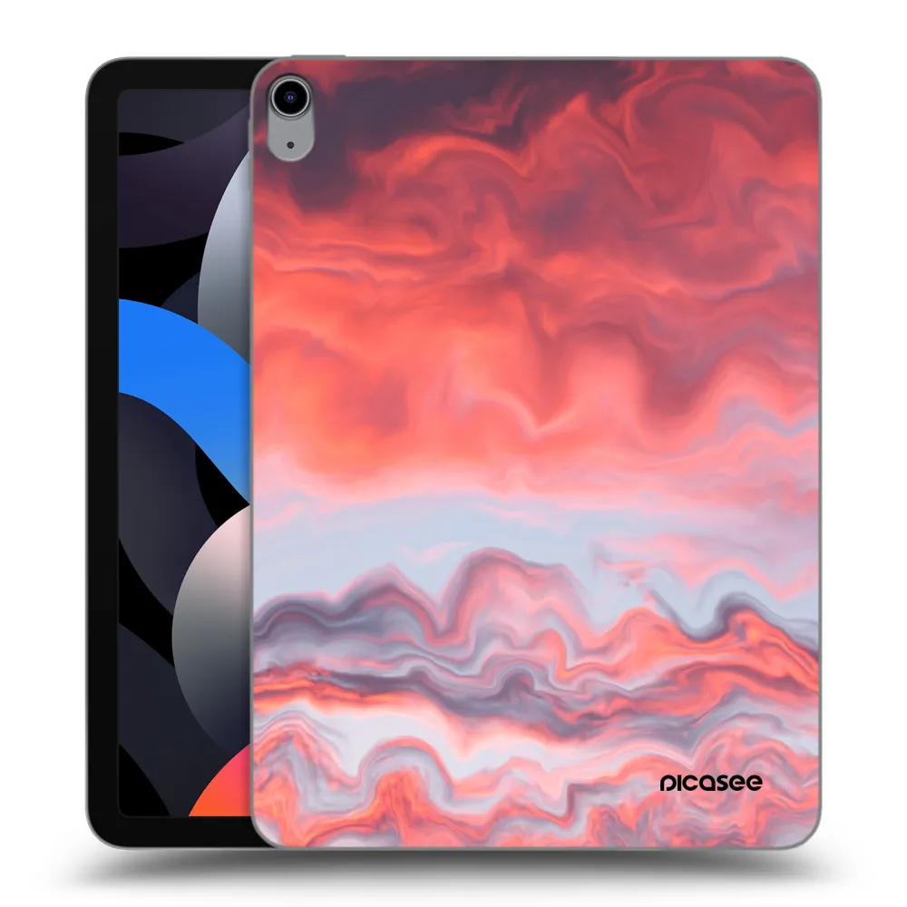 Picasee átlátszó szilikon tok az alábbi táblagépre Apple iPad Air 4 10.9" 2020 - Sunset