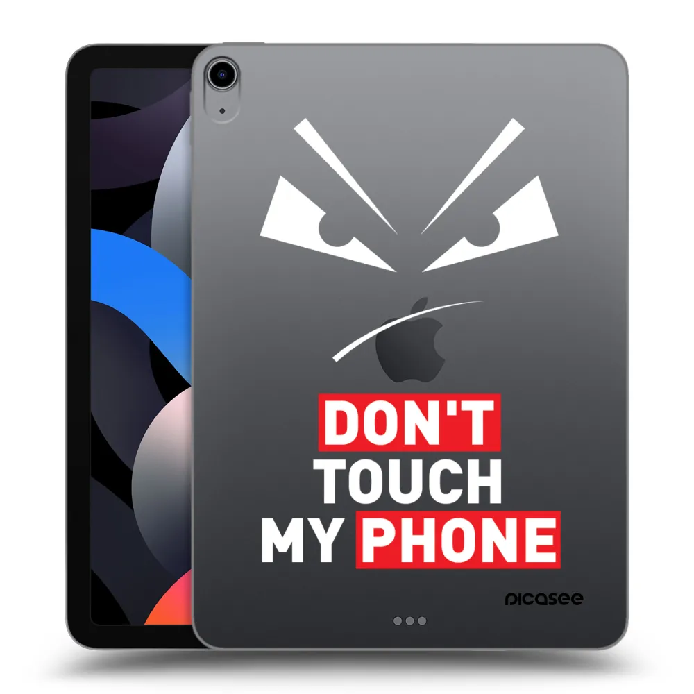 Picasee átlátszó szilikon tok az alábbi táblagépre Apple iPad Air 4 10.9" 2020 - Evil Eye - Transparent