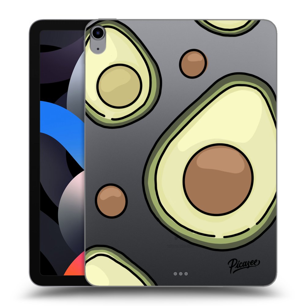 Picasee átlátszó szilikon tok az alábbi táblagépre Apple iPad Air 4 10.9" 2020 - Avocado