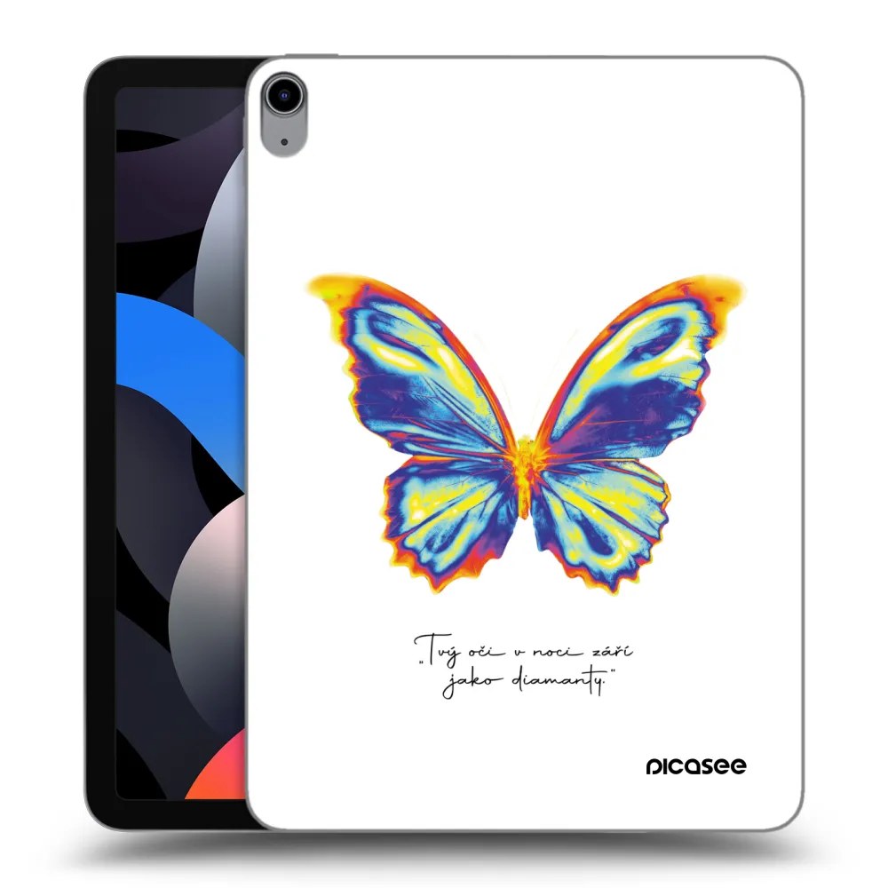 Picasee átlátszó szilikon tok az alábbi táblagépre Apple iPad Air 4 10.9" 2020 - Diamanty White