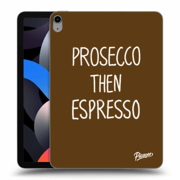 Picasee átlátszó szilikon tok az alábbi táblagépre Apple iPad Air 4 10.9" 2020 - Prosecco then espresso