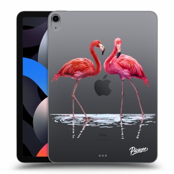 Tok az alábbi táblagépre Apple iPad Air 4 10.9" 2020 - Flamingos couple