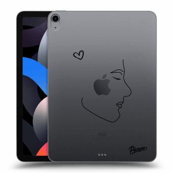 Picasee átlátszó szilikon tok az alábbi táblagépre Apple iPad Air 4 10.9" 2020 - Couple boy