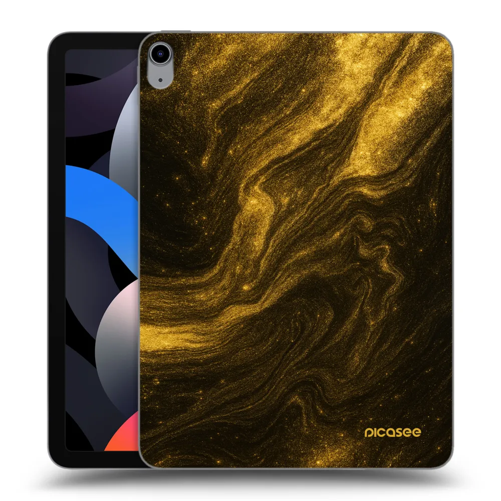 Picasee átlátszó szilikon tok az alábbi táblagépre Apple iPad Air 4 10.9" 2020 - Black