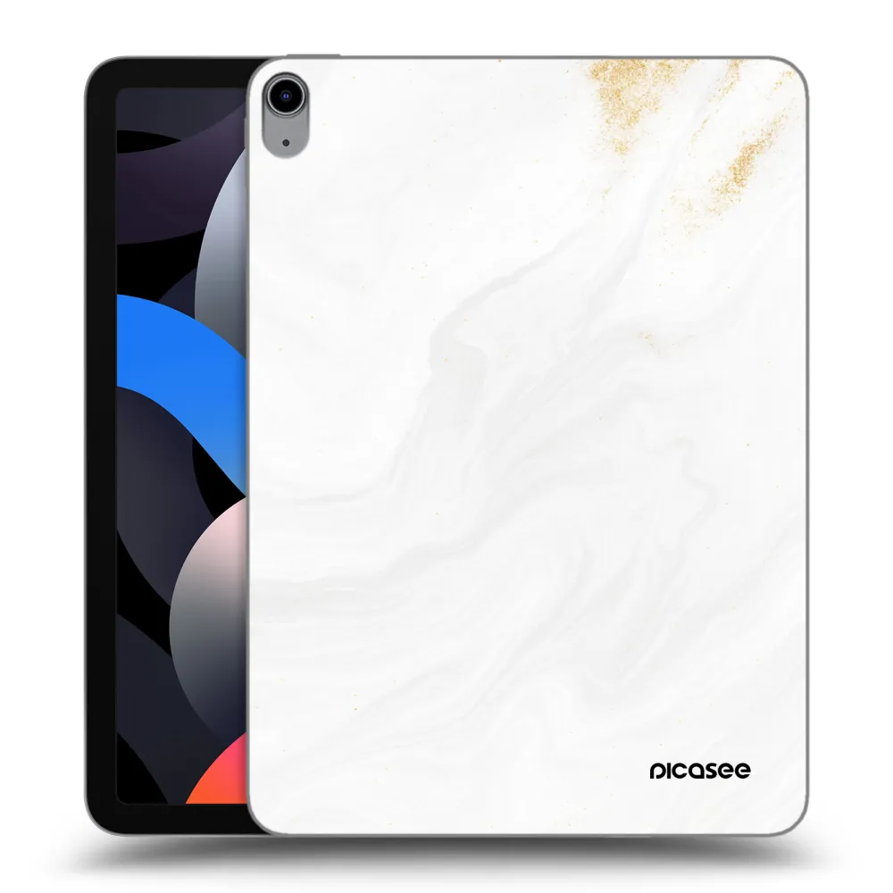 Picasee átlátszó szilikon tok az alábbi táblagépre Apple iPad Air 4 10.9" 2020 - White