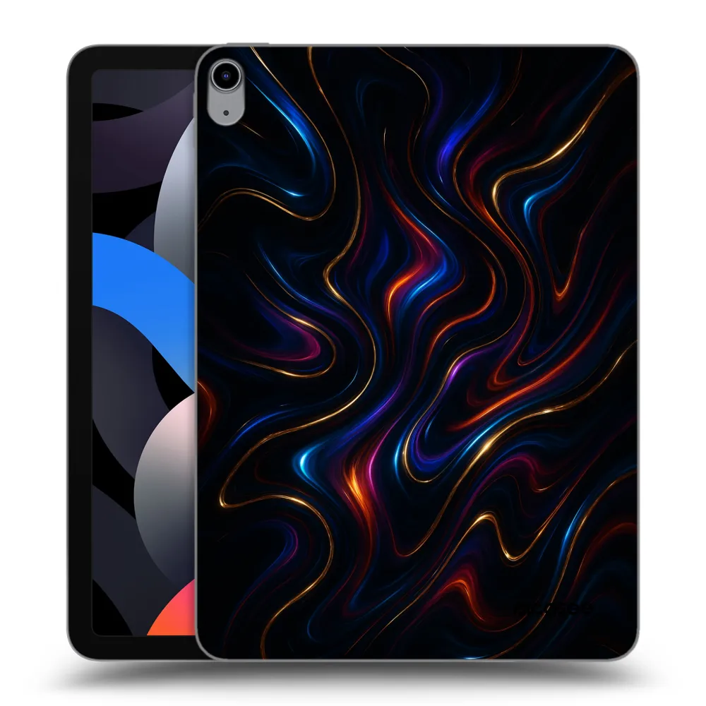 Picasee átlátszó szilikon tok az alábbi táblagépre Apple iPad Air 4 10.9" 2020 - Noir