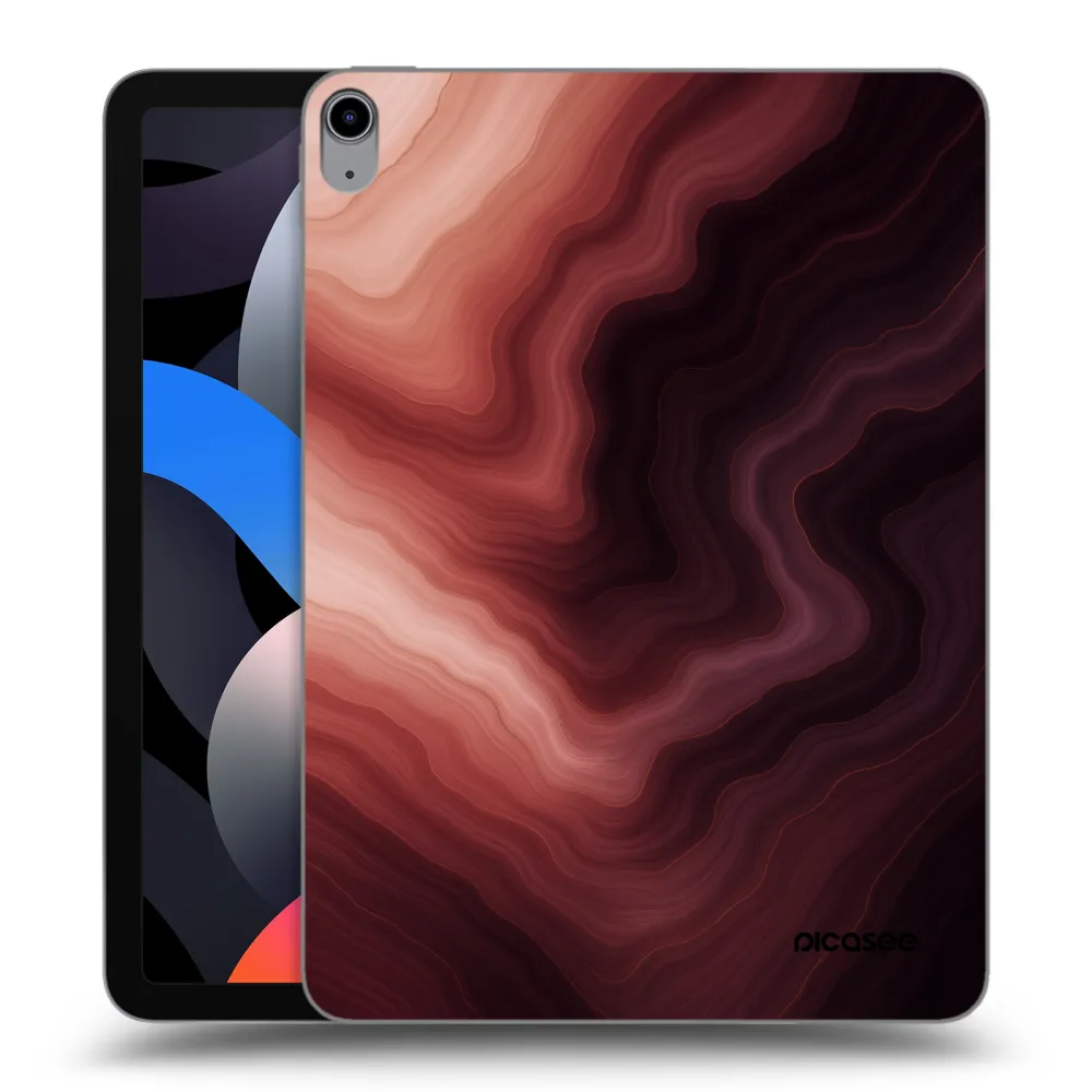Picasee átlátszó szilikon tok az alábbi táblagépre Apple iPad Air 4 10.9" 2020 - Rouge