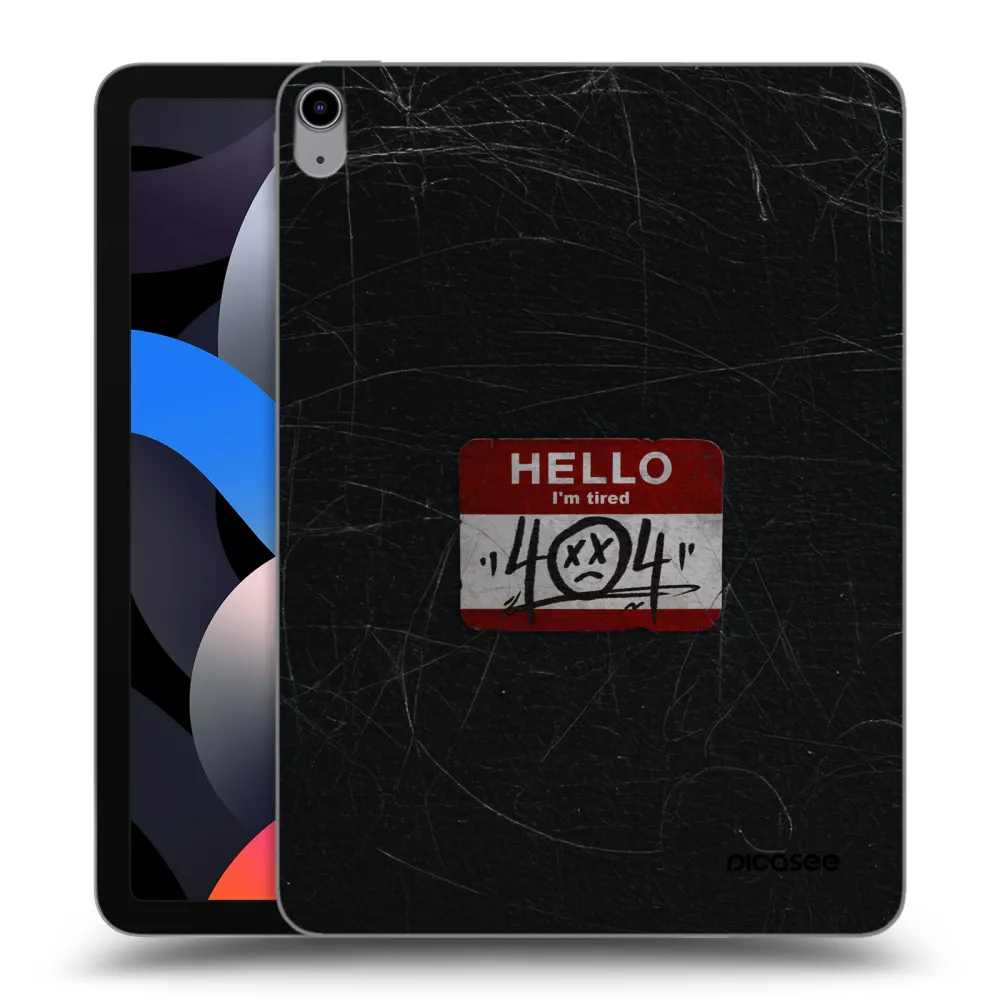 Picasee átlátszó szilikon tok az alábbi táblagépre Apple iPad Air 4 10.9" 2020 - HELLO 404