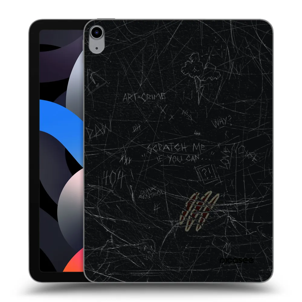 Picasee átlátszó szilikon tok az alábbi táblagépre Apple iPad Air 4 10.9" 2020 - SCRATCH