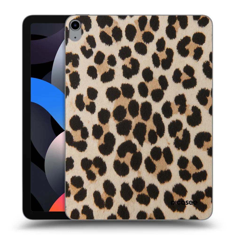 Picasee átlátszó szilikon tok az alábbi táblagépre Apple iPad Air 4 10.9" 2020 - Brown Tiger