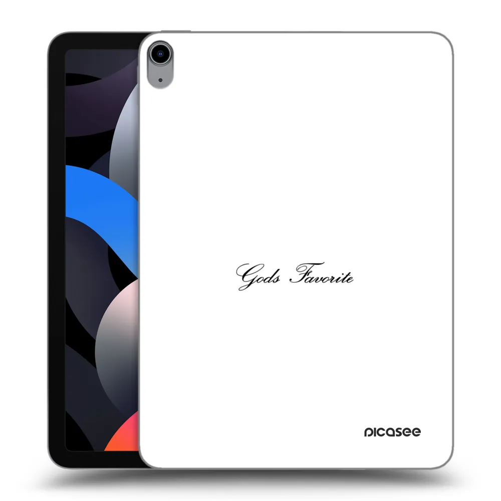 Picasee átlátszó szilikon tok az alábbi táblagépre Apple iPad Air 4 10.9" 2020 - Gods Favorite