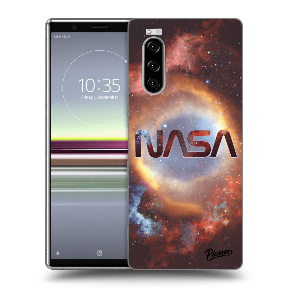 Picasee átlátszó szilikon tok az alábbi mobiltelefonokra Sony Xperia 5 - Nebula