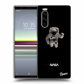 Picasee fekete szilikon tok az alábbi mobiltelefonokra Sony Xperia 5 - Astronaut Minimal