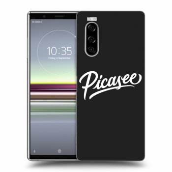 Picasee fekete szilikon tok az alábbi mobiltelefonokra Sony Xperia 5 - Picasee - White