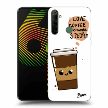 Szilikon tok erre a típusra Realme 6i - Cute coffee