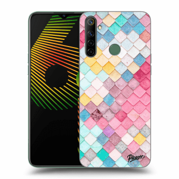 Szilikon tok erre a típusra Realme 6i - Colorful roof