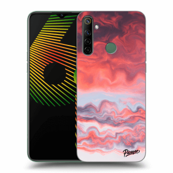 Szilikon tok erre a típusra Realme 6i - Sunset