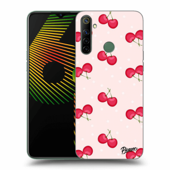 Szilikon tok erre a típusra Realme 6i - Cherries