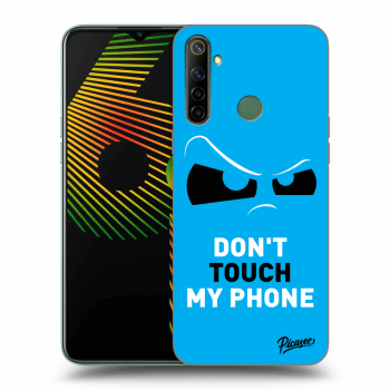 Szilikon tok erre a típusra Realme 6i - Cloudy Eye - Blue