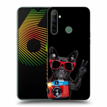 Szilikon tok erre a típusra Realme 6i - French Bulldog