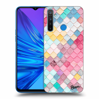 Szilikon tok erre a típusra Realme 5 - Colorful roof