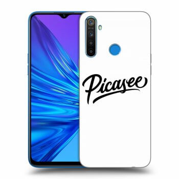 Szilikon tok erre a típusra Realme 5 - Picasee - black