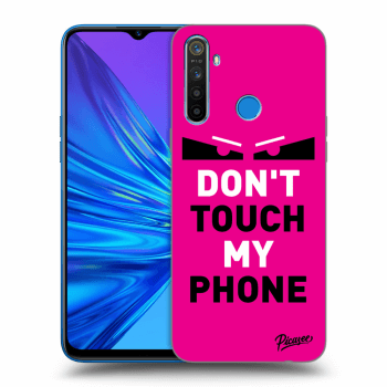 Szilikon tok erre a típusra Realme 5 - Shadow Eye - Pink