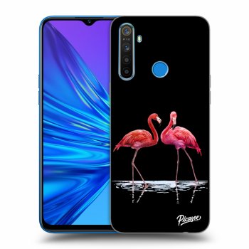 Szilikon tok erre a típusra Realme 5 - Flamingos couple