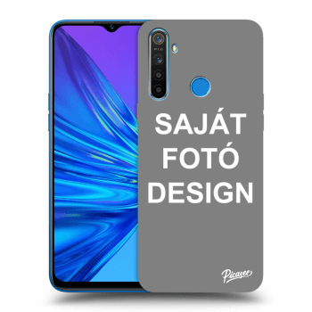 Szilikon tok erre a típusra Realme 5 - Saját fotó/motívum