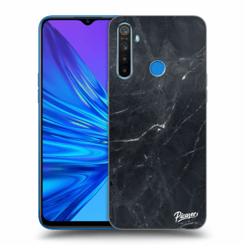 Szilikon tok erre a típusra Realme 5 - Black marble