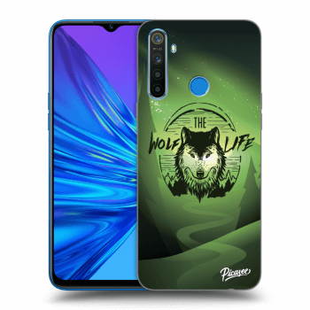 Szilikon tok erre a típusra Realme 5 - Wolf life