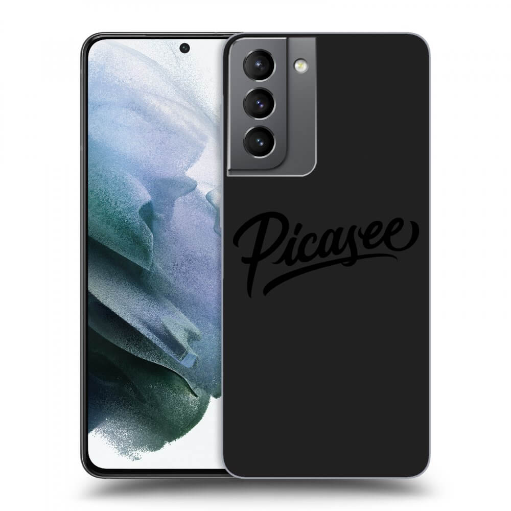 Picasee fekete szilikon tok az alábbi mobiltelefonokra Samsung Galaxy S21 5G G991B - Picasee - black