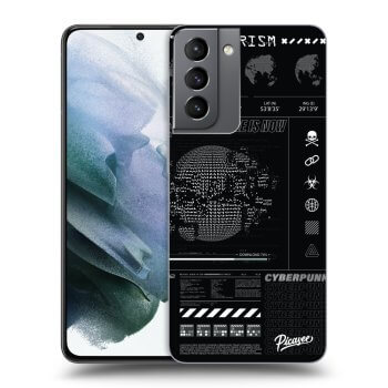 Picasee fekete szilikon tok az alábbi mobiltelefonokra Samsung Galaxy S21 5G G991B - FUTURE