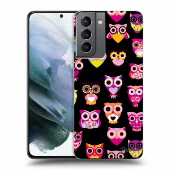 Picasee ULTIMATE CASE Samsung Galaxy S21 5G G991B - készülékre - Owls