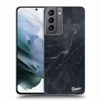 Szilikon tok erre a típusra Samsung Galaxy S21 5G G991B - Black marble