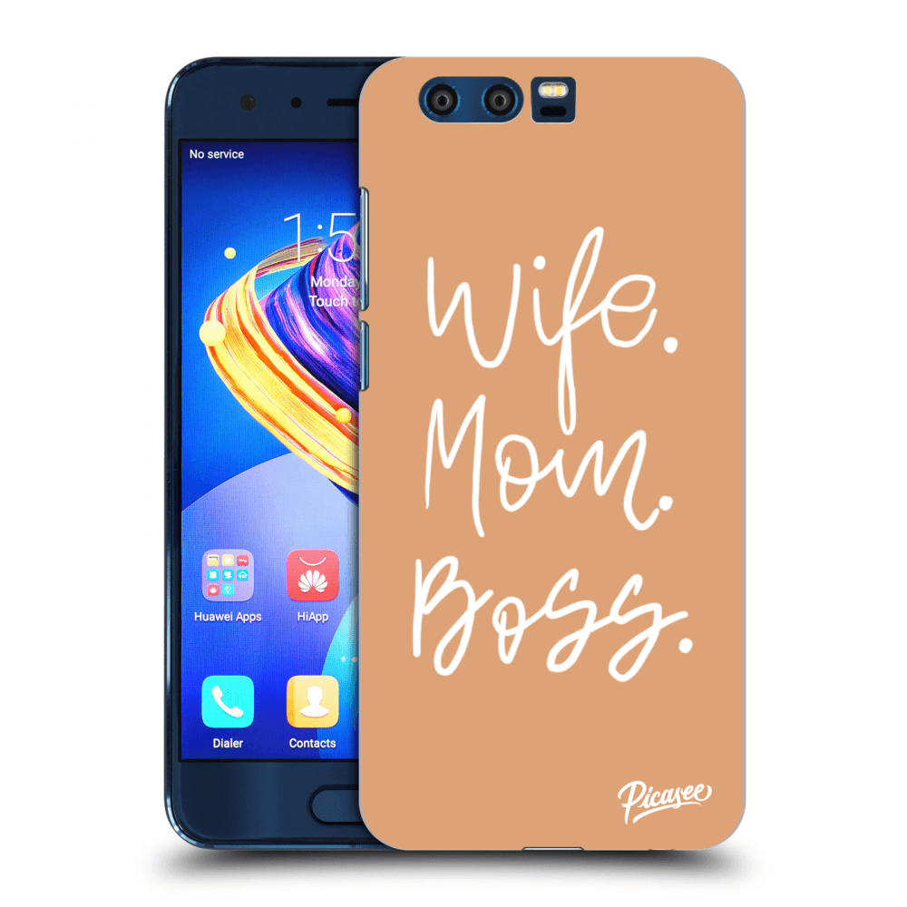 Picasee átlátszó szilikon tok az alábbi mobiltelefonokra Honor 9 - Boss Mama