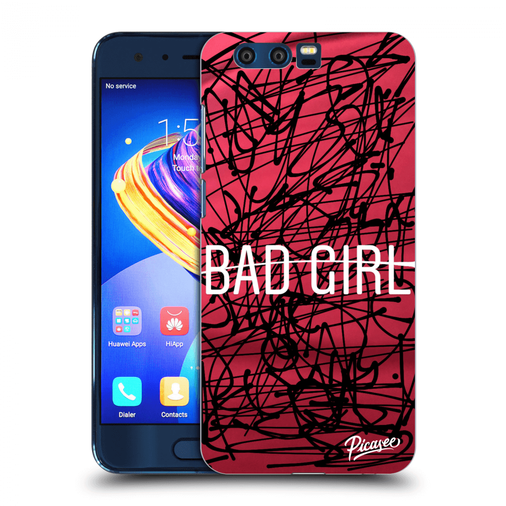 Picasee átlátszó szilikon tok az alábbi mobiltelefonokra Honor 9 - Bad girl