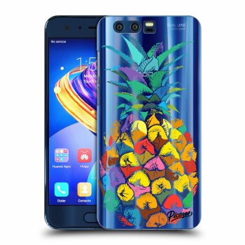 Picasee átlátszó szilikon tok az alábbi mobiltelefonokra Honor 9 - Pineapple