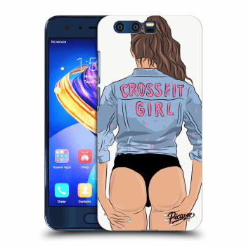 Picasee átlátszó szilikon tok az alábbi mobiltelefonokra Honor 9 - Crossfit girl - nickynellow