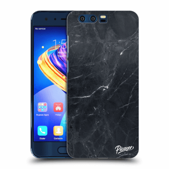 Picasee átlátszó szilikon tok az alábbi mobiltelefonokra Honor 9 - Black marble