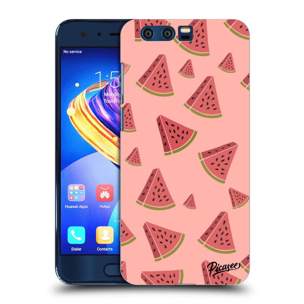 Picasee átlátszó szilikon tok az alábbi mobiltelefonokra Honor 9 - Watermelon