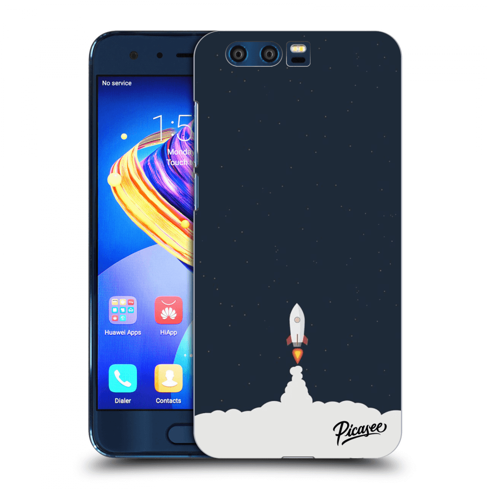 Picasee átlátszó szilikon tok az alábbi mobiltelefonokra Honor 9 - Astronaut 2
