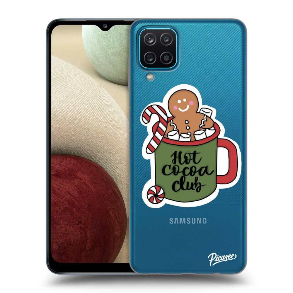 Picasee átlátszó szilikon tok az alábbi mobiltelefonokra Samsung Galaxy A12 A125F - Hot Cocoa Club