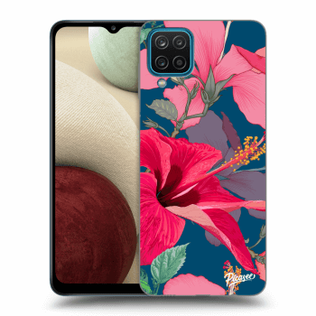 Szilikon tok erre a típusra Samsung Galaxy A12 A125F - Hibiscus