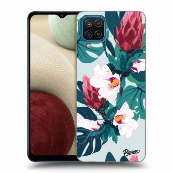 Szilikon tok erre a típusra Samsung Galaxy A12 A125F - Rhododendron