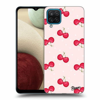 Szilikon tok erre a típusra Samsung Galaxy A12 A125F - Cherries