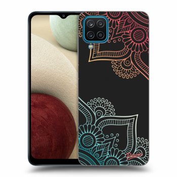 Tok az alábbi mobiltelefonokra Samsung Galaxy A12 A125F - Flowers pattern