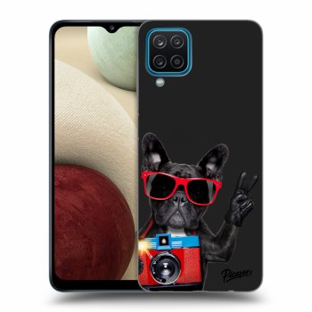 Tok az alábbi mobiltelefonokra Samsung Galaxy A12 A125F - French Bulldog
